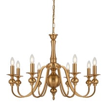 Astra Iron 8 Light Pendant